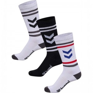 Hummel 3-pack Chevron High Retro Sneakers Damen Weiß | 844254-378