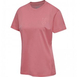 Hummel Active Pl S/S Trikot Damen Rosa | 771699-889