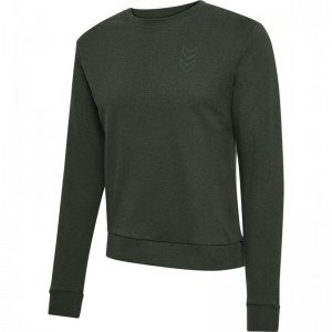 Hummel Active Sweatshirts Damen Grün | 387666-530