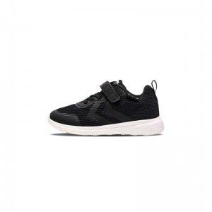 Hummel Actus Tex Recycled Jr Sneakers Kinder Schwarz | 138735-160