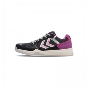 Hummel All Court Hallenschuhe Damen Schwarz | 804986-936