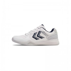 Hummel All Court Hallenschuhe Damen Weiß | 316057-967