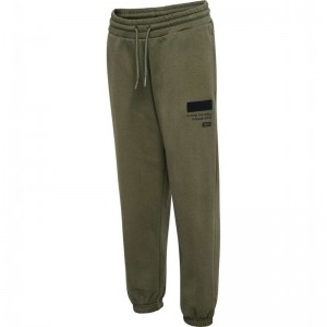 Hummel Archie Hose Kinder Olivgrün | 647850-181