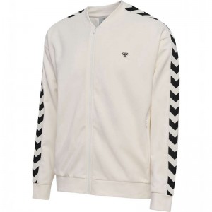 Hummel Archive Regular Poly Zip Jacken Herren Weiß | 783257-394