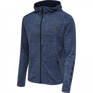 Hummel Aston Zip Hoodie Herren Schwarz | 131282-125