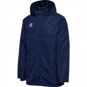 Hummel Authentic All Weather Jacken Herren Navy | 196085-565