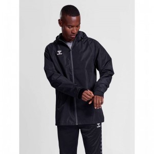Hummel Authentic All Weather Jacken Herren Schwarz | 752657-408