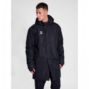 Hummel Authentic Bench Jacken Herren Schwarz | 144663-852