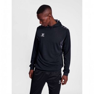Hummel Authentic Pl Hoodie Herren Schwarz | 298816-111