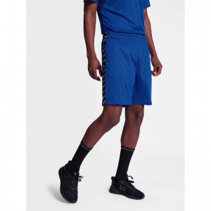 Hummel Authentic Pl Kurze Hose Herren Blau | 033696-352
