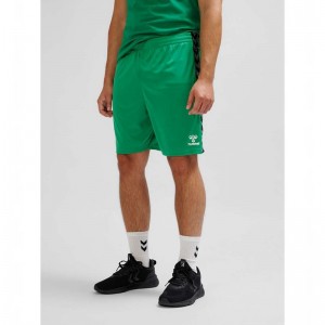Hummel Authentic Pl Kurze Hose Herren Grün | 899794-625