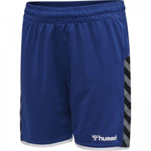 Hummel Authentic Poly Kurze Hose Kinder Blau | 219769-691