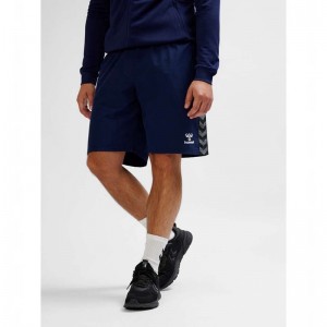 Hummel Authentic Woven Kurze Hose Herren Navy | 075868-723