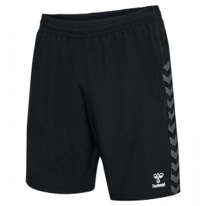 Hummel Authentic Woven Kurze Hose Herren Schwarz | 712452-318