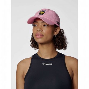 Hummel Baseball Wrong Yellow Kappen Damen Rosa | 729377-680