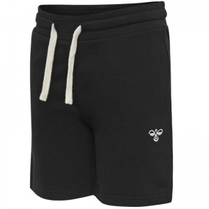Hummel Bassim Kurze Hose Kinder Schwarz | 760043-835