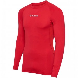 Hummel Bl Performance L/S Grundschicht Herren Rot | 557969-610
