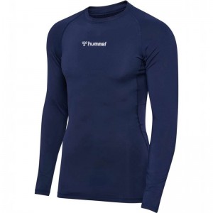 Hummel Bl Performance L/S Grundschicht Herren Navy | 350553-009
