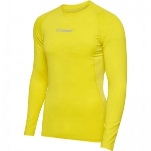 Hummel Bl Performance L/S Grundschicht Herren Gelb | 356084-035