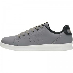 Hummel Busan Synth. Nubuck Sneakers Herren Grau | 684037-248