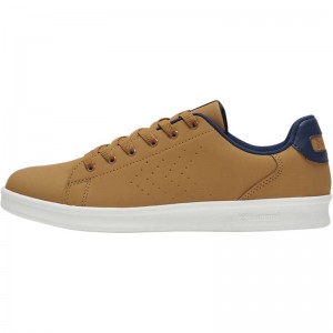 Hummel Busan Synth. Nubuck Sneakers Herren Braun | 775238-159