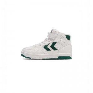 Hummel Camden High Jr Sneakers Kinder Weiß | 670031-173
