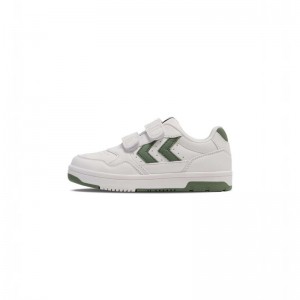 Hummel Camden Jr Sneakers Kinder Grün | 624338-725