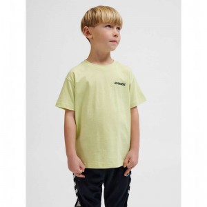 Hummel Casper S/S T-shirts Kinder Grau | 832356-802