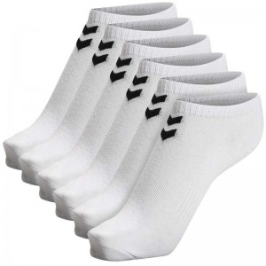 Hummel Chevron 6-pack Ankle Socken Damen Weiß | 010352-945