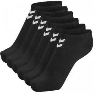 Hummel Chevron 6-pack Ankle Socken Damen Schwarz | 178695-341