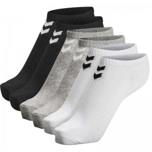 Hummel Chevron 6-pack Ankles Hose Herren Schwarz | 129361-128