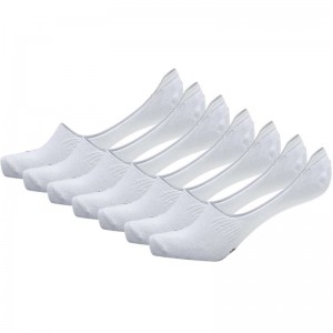 Hummel Chevron 6-pack No Show Socken Damen Weiß | 243751-810