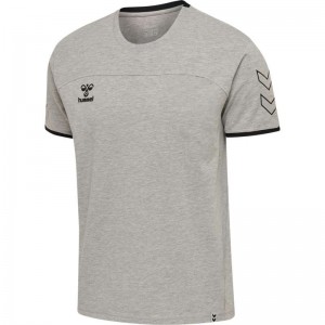 Hummel Cima T-shirts Herren Grau | 293994-394