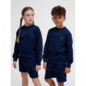 Hummel Clean Sweatshirts Kinder Schwarz | 074069-527