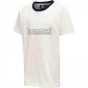 Hummel Cloud S/S T-shirts Kinder Weiß | 582848-420