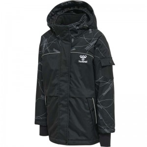Hummel Conquer Xy Tex Jacken Kinder Schwarz | 631750-712