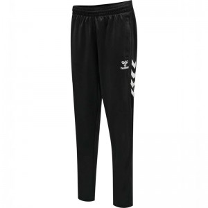 Hummel Core Volley Poly Short Hoodie Damen Schwarz | 746034-995