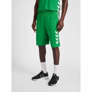 Hummel Core Xk Basket Kurze Hose Herren Grün | 387421-035