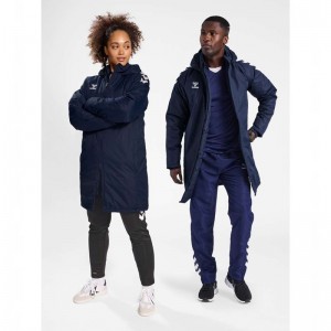 Hummel Core Xk Bench Jacken Herren Navy | 766760-810