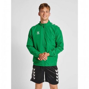 Hummel Core Xk Micro Zip Jacken Herren Grün | 054090-899