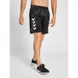Hummel Core Xk Poly Coach Kurze Hose Herren Schwarz | 058239-319
