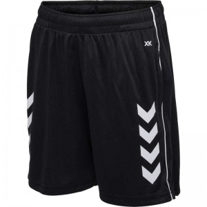 Hummel Core Xk Poly Coach Kurze Hose Kinder Schwarz | 049491-689