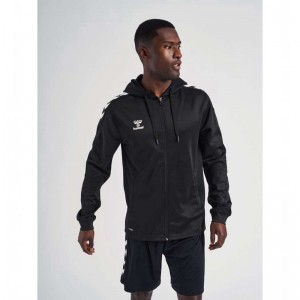 Hummel Core Xk Poly Hoodie Herren Schwarz | 487860-969