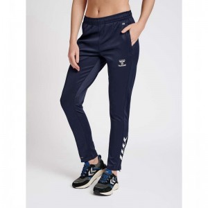 Hummel Core Xk Poly Hose Damen Navy | 364054-650
