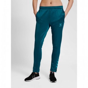 Hummel Core Xk Poly Hose Damen Türkis | 690952-157