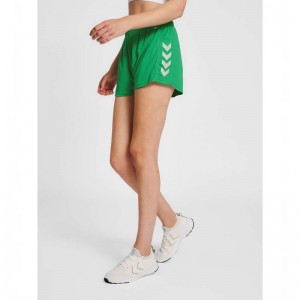 Hummel Core Xk Poly Kurze Hose Damen Grün | 756297-316