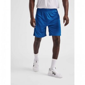 Hummel Core Xk Poly Kurze Hose Herren Blau | 368831-414