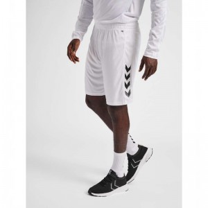 Hummel Core Xk Poly Kurze Hose Herren Weiß | 231939-834