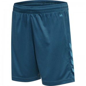 Hummel Core Xk Poly Kurze Hose Kinder Blau | 693618-838