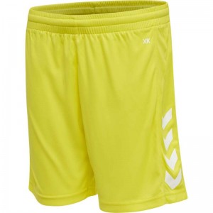 Hummel Core Xk Poly Kurze Hose Kinder Gelb | 197781-652